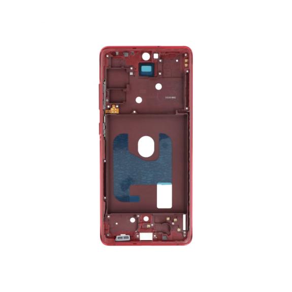 Marco para Samsung Galaxy S20 FE 5G / S20 FE rojo
