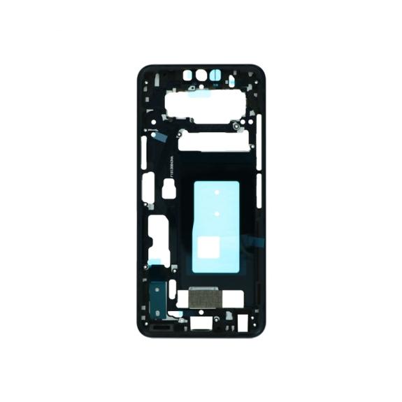 MARCO FRONTAL CHASIS CUERPO CENTRAL PARA LG G8 THINQ NEGRO