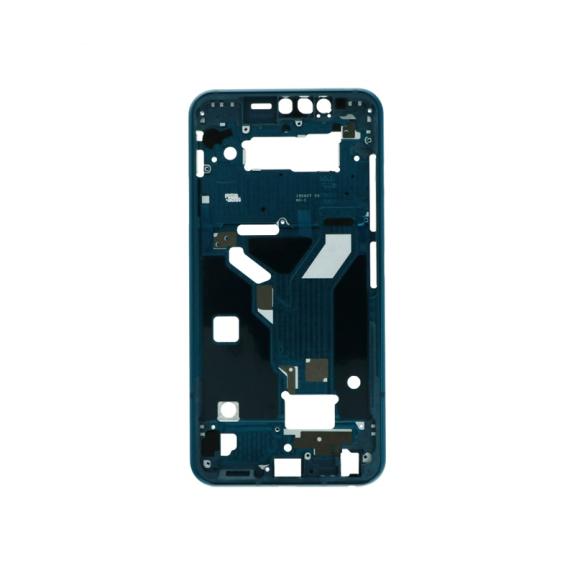 MARCO FRONTAL CHASIS CUERPO CENTRAL PARA LG G8S THINQ AZUL