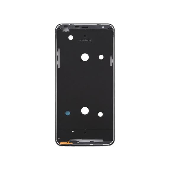 MARCO FRONTAL CHASIS CUERPO CENTRAL PARA LG Q STYLO 4 NEGRO