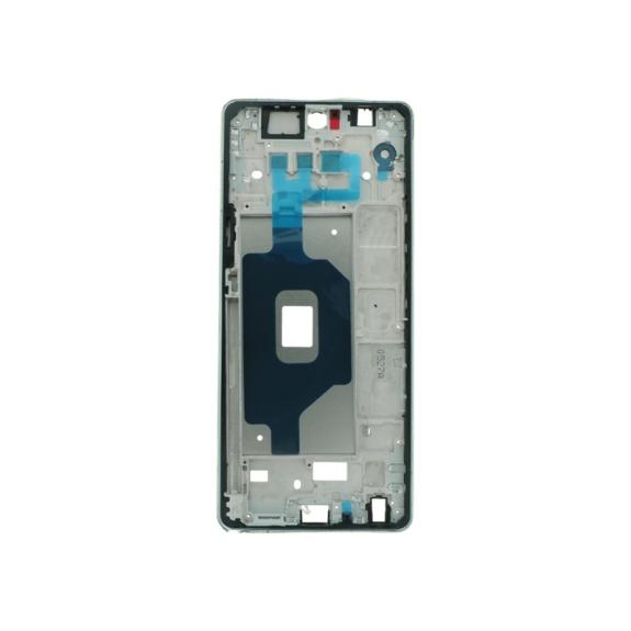 MARCO FRONTAL CHASIS CUERPO CENTRAL PARA LG STYLO 6 PLATA