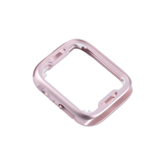 Marco Frontal Para Apple Watch Series 9 41mm en color rosa