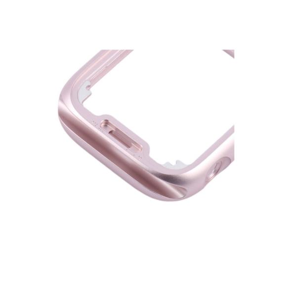 Marco Frontal Para Apple Watch Series 9 41mm en color rosa