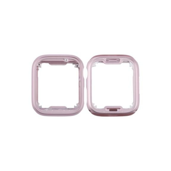 Marco Frontal Para Apple Watch Series 9 41mm en color rosa