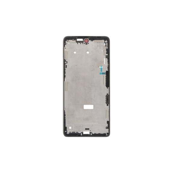Marco Frontal Para Motorola Moto G75 en color gris