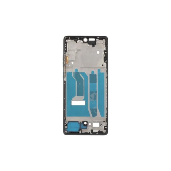 Marco Frontal Para Motorola Moto G85 5G en color negro