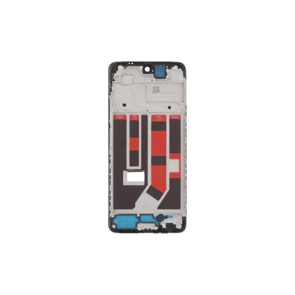 Marco frontal para OPPO A58 4G en color negro