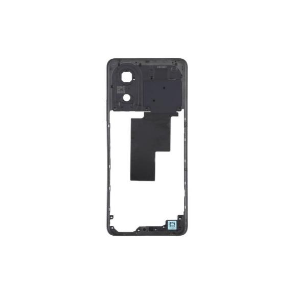 Marco Frontal Para Oppo A58 4G Negro