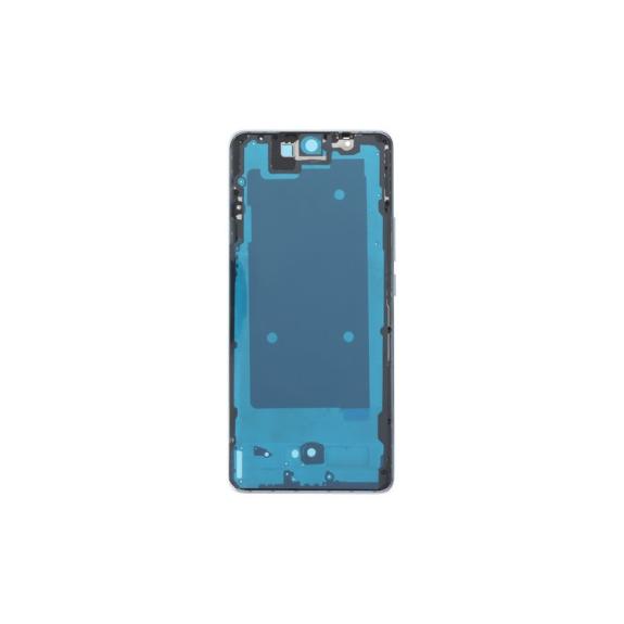 Marco Frontal Para Oppo Reno10 en color azul hielo