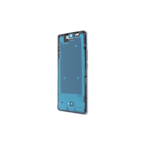Marco Frontal Para Oppo Reno10 en color azul hielo