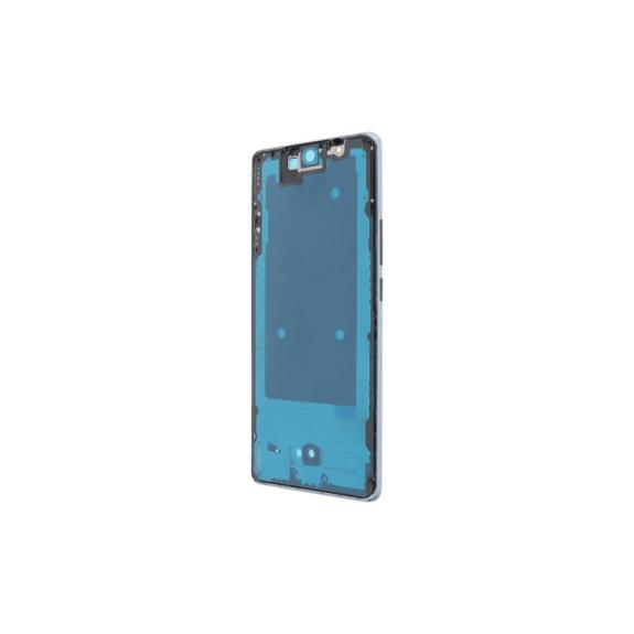 Marco Frontal Para Oppo Reno10 en color plateado
