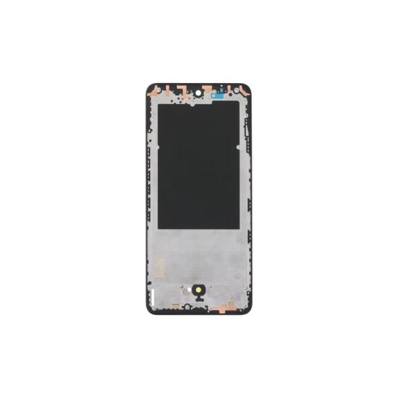 Marco Frontal Para Oppo Reno12 F 5G en color negro
