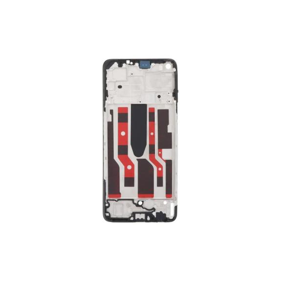 Marco frontal para OPPO Reno8 Lite 5G en color negro