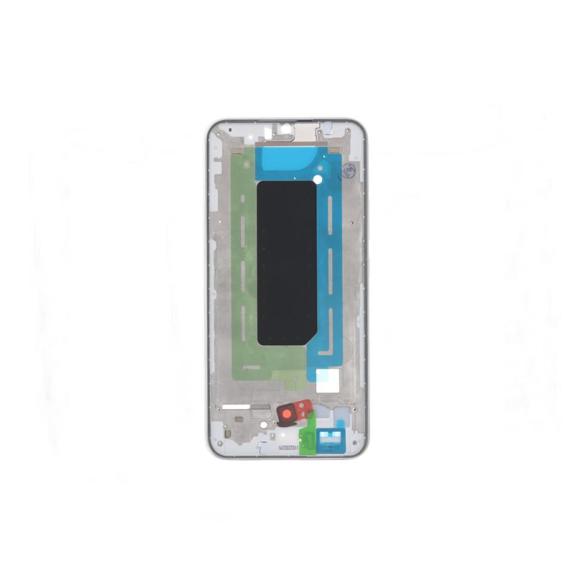 Marco frontal para Samsung Galaxy A34 5G plateado