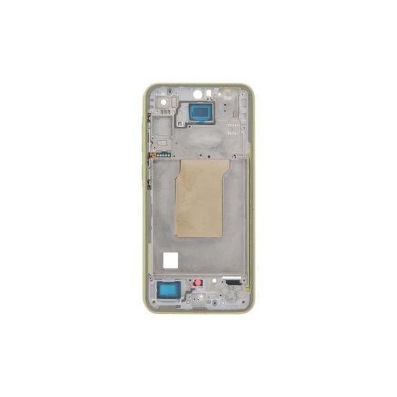 Marco Frontal Para Samsung Galaxy A35 en color limón