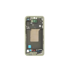 Marco Frontal Para Samsung Galaxy A55 en color amarillo