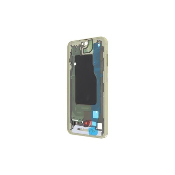 Marco Frontal Para Samsung Galaxy A55 en color amarillo