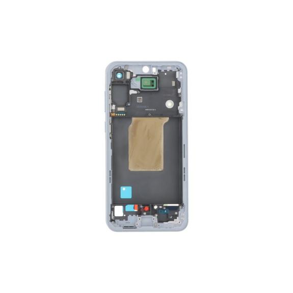 Marco Frontal Para Samsung Galaxy A55 en color azul hielo