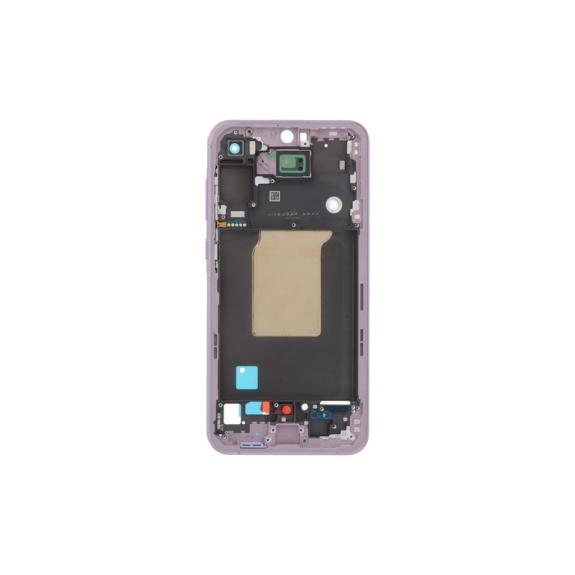 Marco Frontal Para Samsung Galaxy A55 en color lavanda
