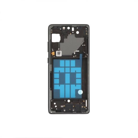 Marco Frontal Para Samsung Galaxy A71 5G UW en color negro