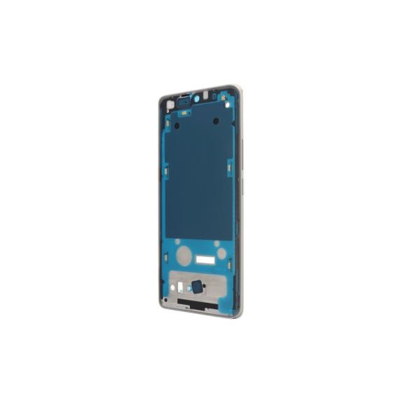 Marco Frontal Para Xiaomi Poco X7 en color plateado