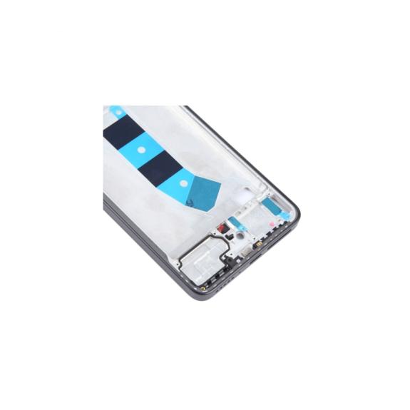 Marco frontal para Xiaomi Redmi Note 13 4G negro