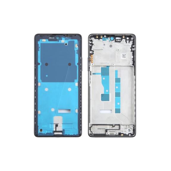 Marco Frontal Para Xiaomi Redmi Note 13 5G en color negro
