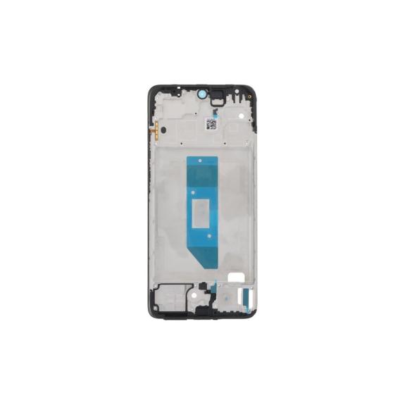 Marco Frontal Para Xiaomi Redmi Note 14 4G en color negro