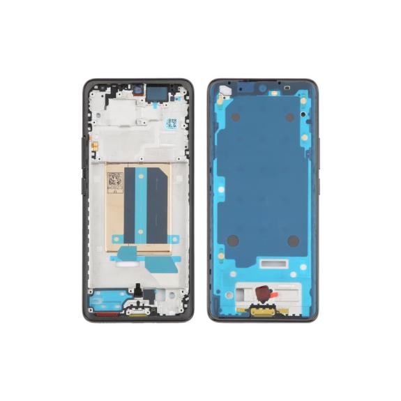 Marco Frontal Para Xiaomi Redmi Note 14 Pro+ 5G en color negro
