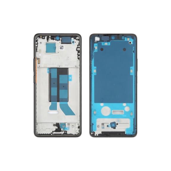 Marco Frontal Para Xiaomi Redmi Note 14 Pro 5G en color negro