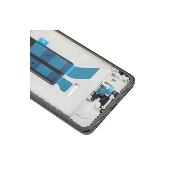 Marco Frontal Para Xiaomi Redmi Note 14 Pro 5G en color negro