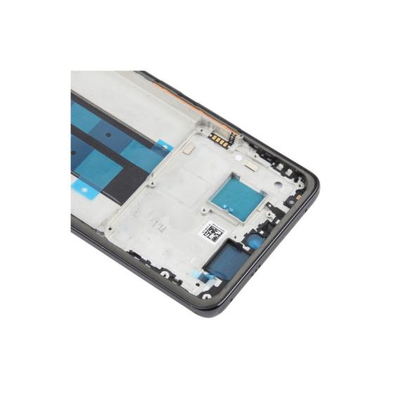 Marco Frontal Para Xiaomi Redmi Note 14 Pro 5G en color negro
