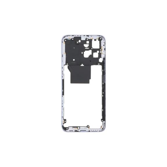 Marco Intermedio Para Huawei Honor X6 plateado