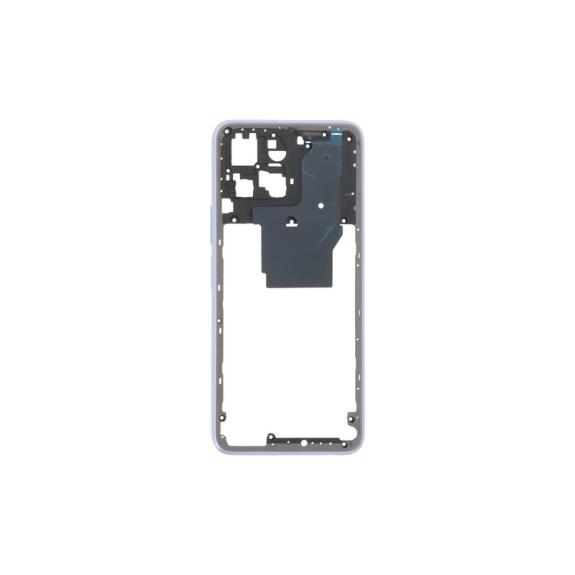 Marco Intermedio Para Huawei Honor X6 plateado