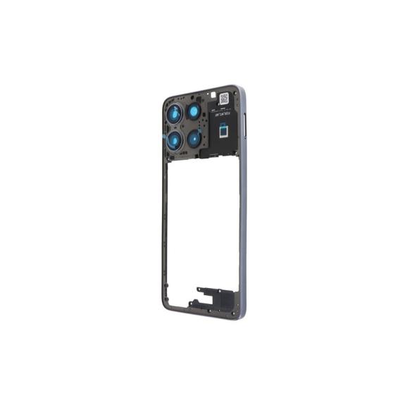 Marco Intermedio Para Motorola Moto G15 Power en color gris
