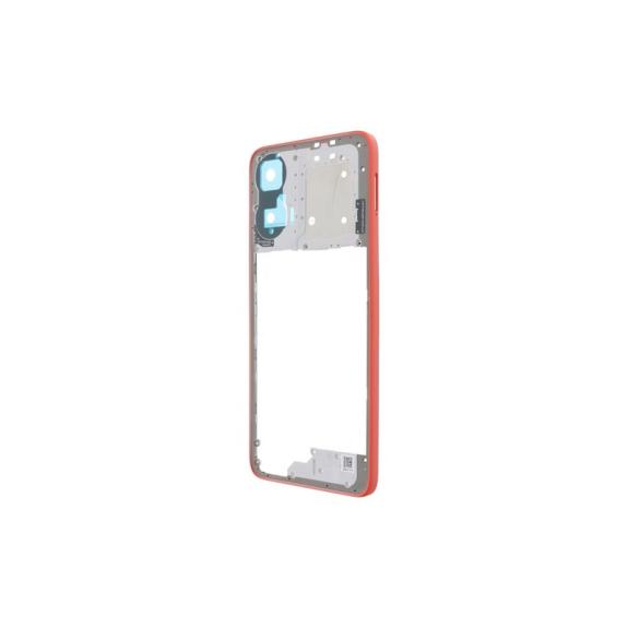 Marco Intermedio Para Motorola Moto G35 en color rojo