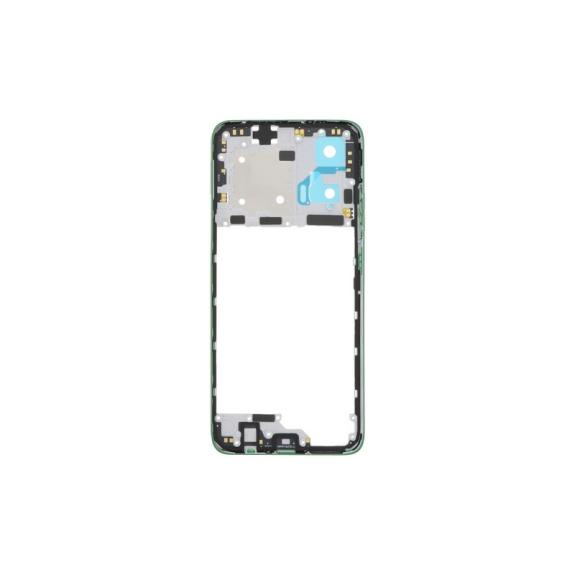 Marco Intermedio Para Motorola Moto G35 en color verde hoja