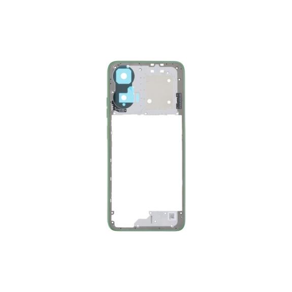 Marco Intermedio Para Motorola Moto G35 en color verde hoja