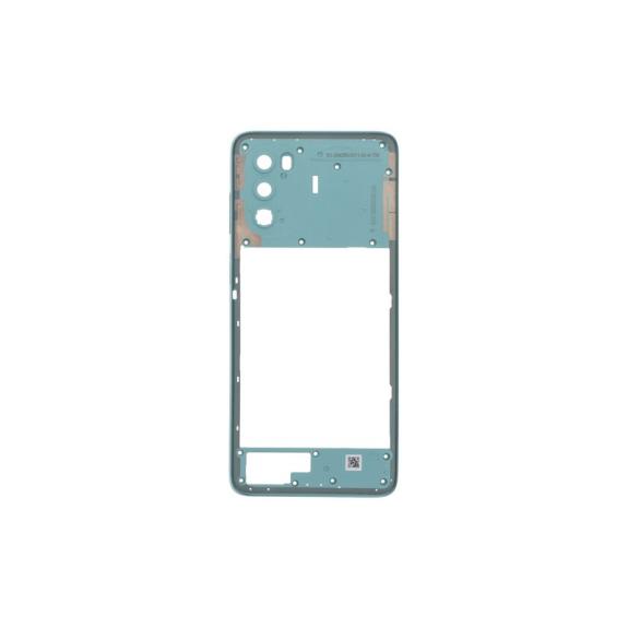 Marco Intermedio Para Motorola Moto G62 5G en color verde
