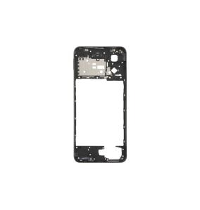 Marco Intermedio Para Oppo A78 4G Negro
