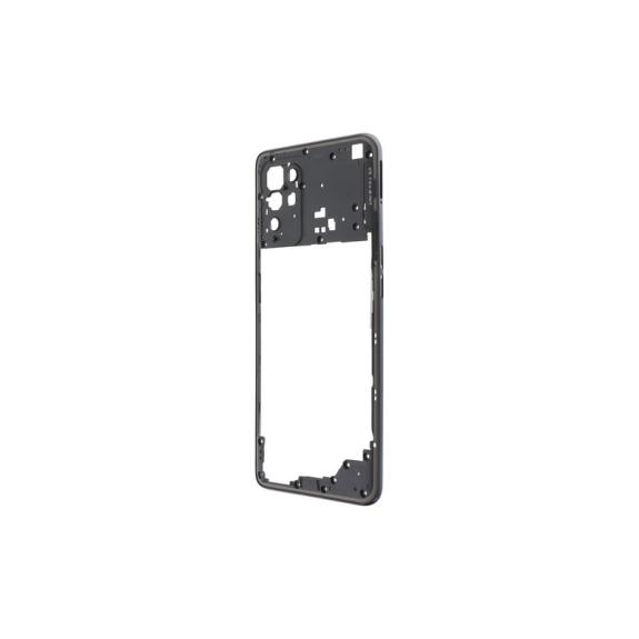 Marco Intermedio Para Oppo A94 5G en color negro