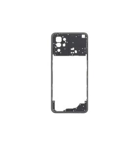 Marco Intermedio Para Oppo A94 5G en color negro