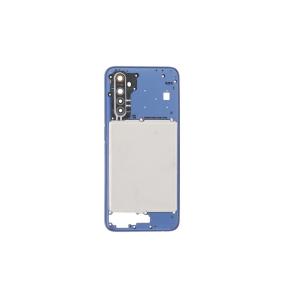 Marco intermedio para Realme 6 en color azul