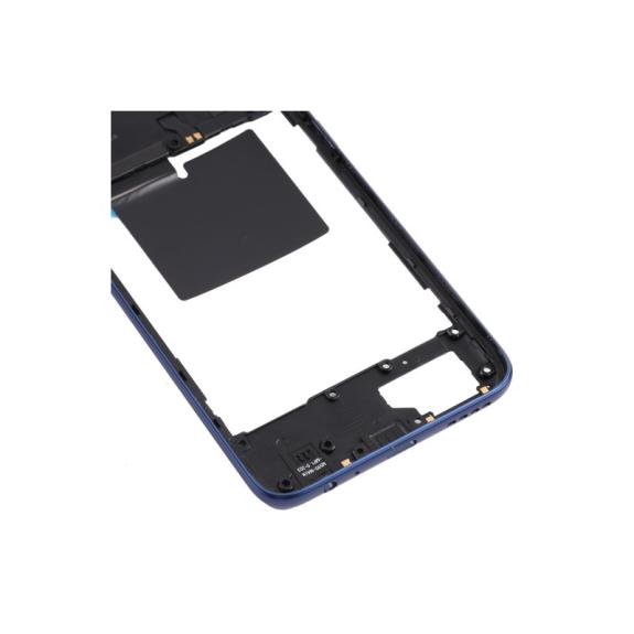 Marco intermedio para Realme 7 Pro en color azul