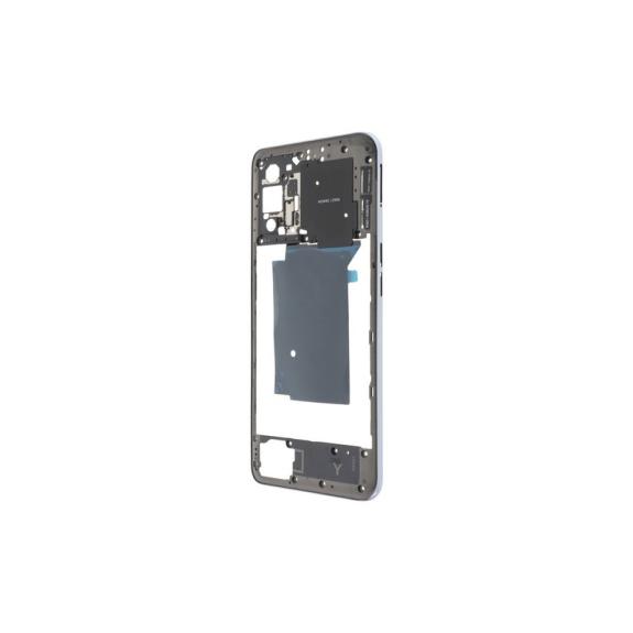 Marco intermedio para Realme GT Neo en color plateado