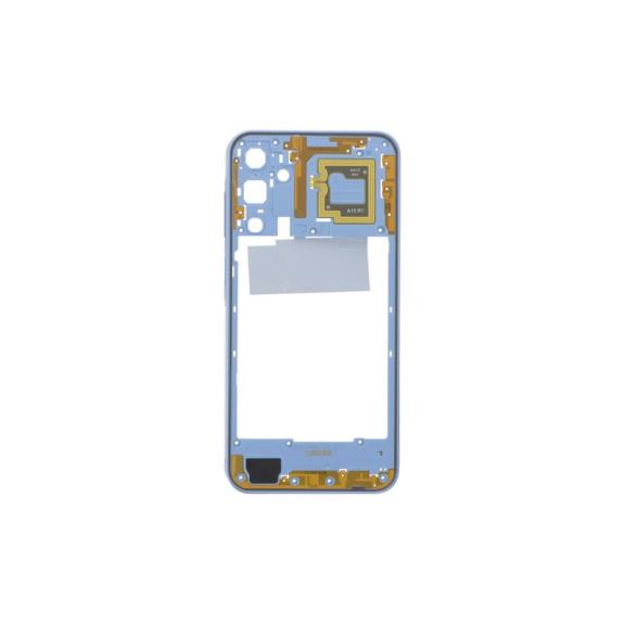Marco Intermedio Para Samsung A15 5G en color azul (Con NFC)
