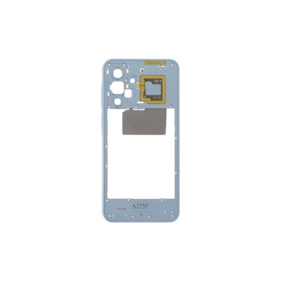 Marco intermedio Para Samsung Galaxy A17 4G Azul (con NFC)