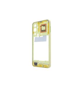 Marco Intermedio Para Samsung Galaxy A25 en color amarillo