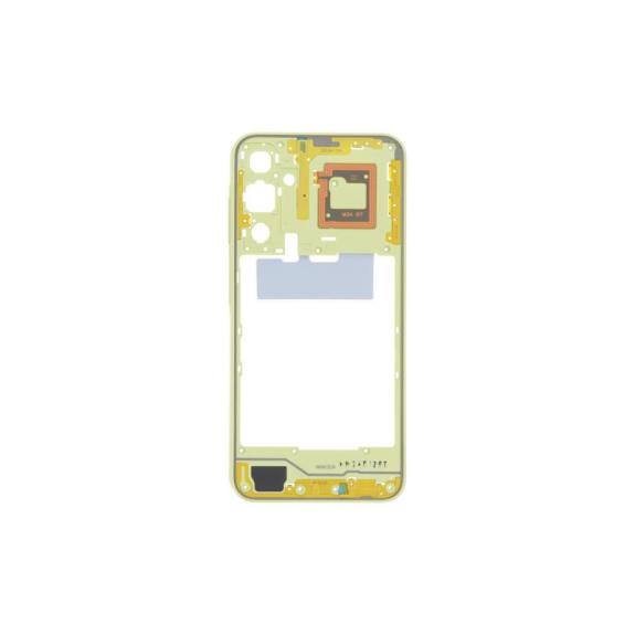 Marco Intermedio Para Samsung Galaxy A25 en color amarillo