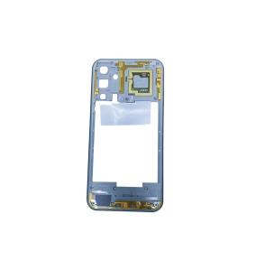 Marco Intermedio Para Samsung Galaxy M15 en color azul claro